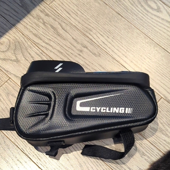 Yeacher Waterproof Bicycle Tube Bag Bike Phone Frame Cycling Phone Mount New - Picture 1 of 5